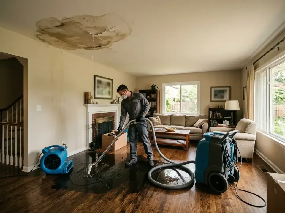 attic-pipe-burst-ceiling-drip-008 — frequently asked questions, Water Damage Restoration & Carpet Care in Ferriday, LA